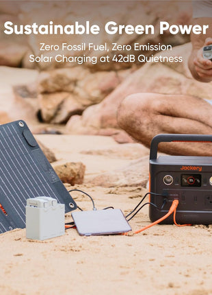 Jackery Explorer 240 v2 Portable Power Station, 256Wh LiFePO4 Battery with 300W AC/100W USB-C Output, 1Hr Fast Charging, Versatile Scenarios-Outdoor/Camping/RV/Travel/Emergency Backup