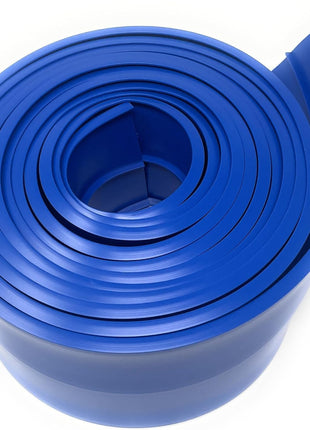 FlexTrack 5000 Flexible Race Car Track for Kids Toy with Suction Cups Compatible with Hot Wheels and Diecast 1/64th Cars and More 15 Feet Long Rolls Up Portable Racetrack (Racing Blue)