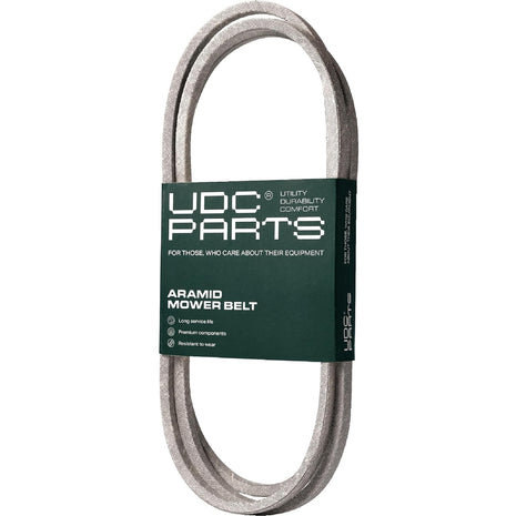 UDC Parts GX20072 Deck Belt Replacement for John Deere 42 Inch D105 E100 D110 S100 D100 D120 D125 D130 L100 L110 E110 E120 E130 LA100 LA105 LA110 LA115 LA120 LA125 LA135 S110 S120 GY20570/ 103.7 inch