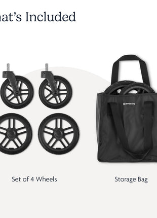 UPPAbaby All-Terrain Wheels for Vista, Vista V2 and Vista V3 Stroller