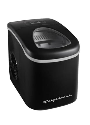 FRIGIDAIRE EFIC128AMZBLK Compact Countertop Ice Maker, 26 lb per Day, Black