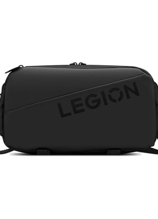 Lenovo Legion Sling Bag, Waterproof Carrying Case Bag for Legion Go Gaming Console, Black, Custom Fit Console Carrier, Adjustable Shoulder Strap, Multiple Compartments, Durable and Stylish Design