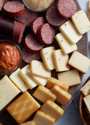 Hickory Farms Signature Beef Summer Sausage - 3 Pack | 100% Beef - Great for Charcuterie Boards | Award-Winning for Superior Taste | Gluten Free, High Protein Snack