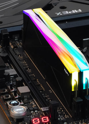 V-Color DDR5 Manta XFinity 32GB (16GBx2) 8000MHz CL38-48-48 1.4V SK Hynix IC RGB Desktop Computer Gaming Memory CUDIMM (TMXFCL1680838KSK)