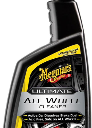 Meguiar's G180124 Ultimate All Wheel Cleaner - 24 Oz Spray Bottle