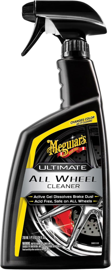 Meguiar's G180124 Ultimate All Wheel Cleaner - 24 Oz Spray Bottle