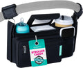 Stroller Organizer Non Slip Straps Stroller Caddy With Cup Holder, Stroller Bag for Phone, Pet Stroller Accessories, Universal Fits Uppababby Vista v2 Wonderfold Wagon, Doona and More
