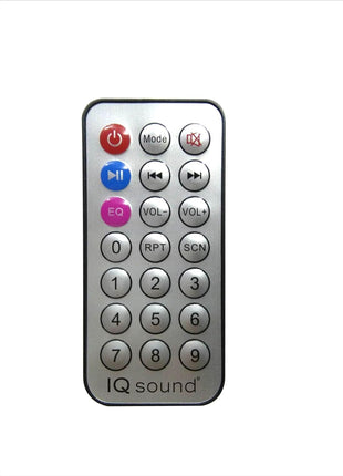 IQ Sound IQ-5012DJBT 12-inch Portable Bluetooth Speaker with True Wireless Technology, 12" High Efficiency Woofer, BT Receiver, FM Radio, RMS: 30 W, Flashing Lights, USB/Micro SD /AUX/Mic Inputs