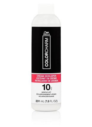 COLORCHARM Cream Hair Color Developer | 10 Volume | For Optimal Gray Blending and Rich Multi-Dimensional End Results | 7.8oz