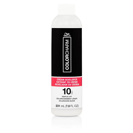 COLORCHARM Cream Hair Color Developer | 10 Volume | For Optimal Gray Blending and Rich Multi-Dimensional End Results | 7.8oz