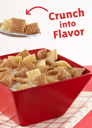Cinnamon Chex Cereal, Gluten Free Breakfast Cereal, Made with Whole Grain, Family Size, 19.2 oz