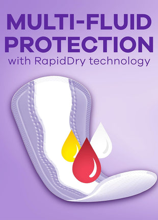 Always Daily Extra Protect Liners, Extra Long Length, Unscented Panty Liners, 116 Count
