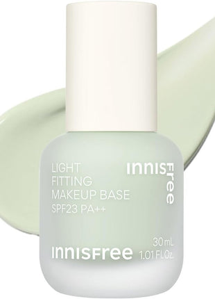 innisfree Light Fitting Makeup Base 2 Green SPF23 / PA++ 30ml - Authentic