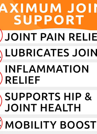 Glucosamine + Allergy Relief Bundle - Senior Advanced Joint Health + Itchy Skin Relief - Chondroitin, Omega-3 + Pumpkin, Enzymes - Hip & Joint Care + Seasonal Allergies - Immune Supplement - 240Ct