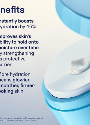 Skinfix Triple Lipid-Peptide Cream - 1.7 oz - Rich Face Moisturizer with Hyaluronic Acid - Hydrates & Restores Dry, Sensitive Skin - Non-Comedogenic, Fragrance Free, Vegan, Cruelty Free