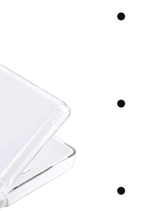 Transparent Hard Shell Case Cover Compatible with Nintendo DS Lite NDSL, Replacement Protective NDS Lite Crystal Clear Housing Case(Not for Nintendo DS or Dsi)