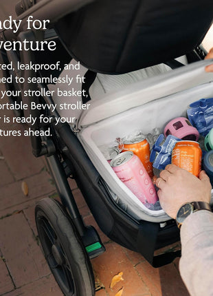 UPPAbaby Bevvy Cooler/Insulated + Leakproof/Portable Handles/Fits in Vista, Cruz, Ridge Stroller Baskets