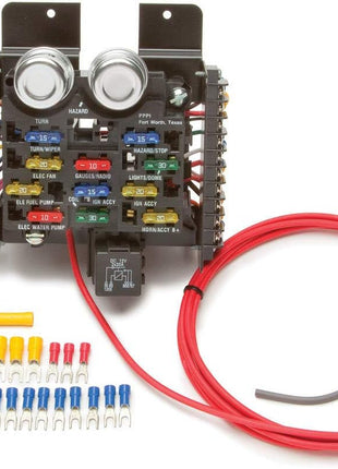 Painless Performance 50101 Race/Pro Street Pre-Wired Fuse Block, 16-Circuits
