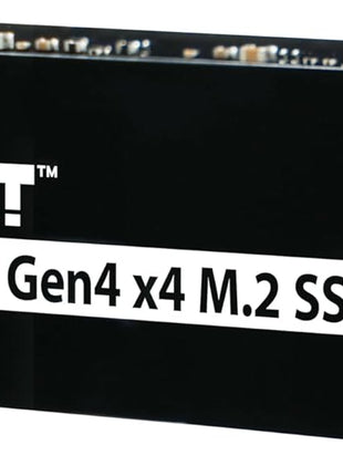 Patriot P400 V4 1TB Internal SSD - NVMe PCIe Gen 4x4 - M.2 2280 - Sequential Read: Up to 6,000MB/s and Sequential Write: Up to 5,000MB/s - Compatible with PS5 - Solid State Drive - P400VP1TBM28H
