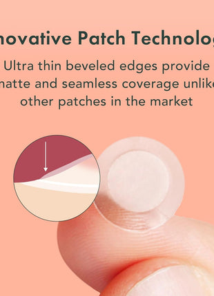 Rael Miracle Invisible Spot Cover Hydrocolloid Acne Pimple Patches (96 Ct) | Ultra-Thin Patch for Face, Absorbs Fluid From Blemishes, Facial Sticker, Korean Skin Care, Pore Care, 2 Sizes