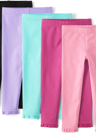 The Children's Place,and Toddler Girls Leggings,Rose Mist,5T