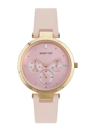 United Colors of Benetton Women Pink Round Dial Analog Watch - UWUCL1005