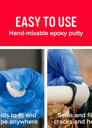 J-B Weld 8277 WaterWeld Epoxy Putty Stick - 2 oz., Off White