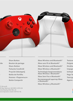 Xbox Wireless Controller - Pulse Red