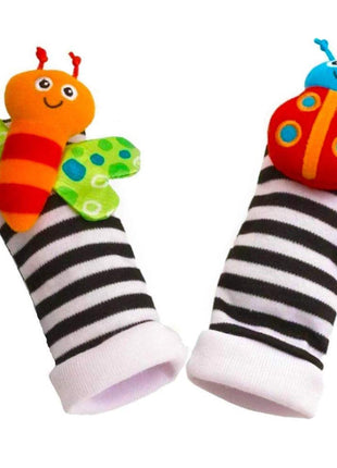 Baby Infant Rattle Socks Toys 3-6 to 12 Months Girl Boy Learning Toy