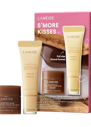 LANEIGE Lip Glowy Balm: Sheer Tinted Lip Treatment Balm Tube with Shea & Murumuru Butters for Hydrating, Moisturizing, Glossy, Non-Sticky Shine, Berry | Korean Skin Care