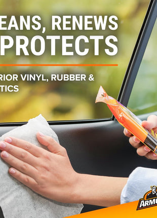 Armor All Car Protectant Wipes, Interior Car Wipes with UV Protection Against Cracking and Fading, 60 Wipes