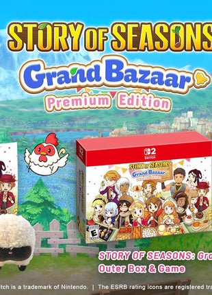 STORY OF SEASONS: Grand Bazaar - Premium Edition - Nintendo Switch 2