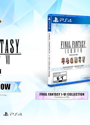 FINAL FANTASY I-VI Collection Anniversary Edition 2024 - ESRB (PS4)