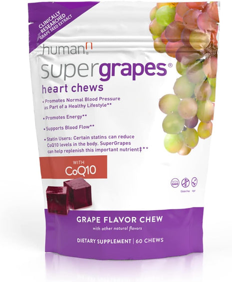 HumanN SuperGrapes Chews & SuperBeets Energy Plus