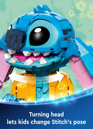 LEGO Disney Stitch Toy Building Kit, Disney Toy for 9 Year Old Kids, Buildable Figure with Ice Cream Cone, Fun Gift for Girls, Boys and Lovers of The Hit Movie Lilo and Stitch, 43249