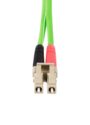 StarTech.com 20m (65.6ft) LC to LC (UPC) OM5 Multimode Fiber Optic Cable, 50/125 Duplex, 40G/100G, LSZH Fiber Jumper Cord