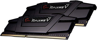 G.SKILL RipjawsV Series DDR4 RAM (XMP) 16GB (1x16GB) 3200MT/s CL16-18-18-38 1.35V Intel AMD Desktop Computer Memory U-DIMM - Black (F4-3200C16S-16GVK)