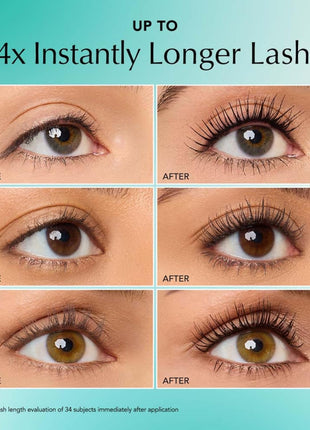Thrive Causemetics Liquid Lash Extensions Mascara, Rich Black Shade | Tubing Formula Lengthens, Volumizes, Curls, Smudge Proof, Washable, No Clumping or Flaking, Vegan & Cruelty Free, Brynn Shade