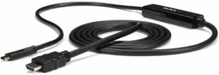 StarTech.com 6ft (2m) USB C to HDMI Cable, 4K 30Hz USB Type-C to HDMI Video Display Converter, Monitor Adapter Cord, Thunderbolt Compatible
