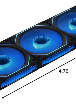 Lian Li UNI Fan SL-INF 120 RGB Infinity Mirror ARGB Fan 120mm White 3-Pack Controller
