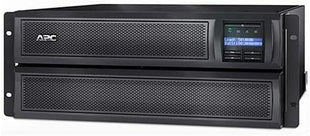 APC Network UPS, 3000VA Smart-UPS Sine Wave, Short Depth UPS with Extended Run Option, SMX3000LVNC, Network Management Card, Tower/4U Rack Convertible, Line-Interactive, 120V Black