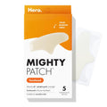 Hero Cosmetics Mighty PatchTM Forehead Patch - Hydrocolloid Acne Pimple Patch, Contoured to Cover Larger Area of Zits and Blemishes - Drug-Free and Suitable for Sensitive Skin (5 Count)