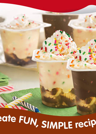 Snack Pack Chocolate and Vanilla Pudding Cups, 3.25 oz., 12-ct Family Pack