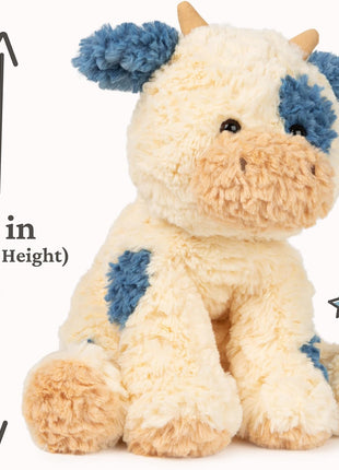 GUND Cozys Collection Cow 10-Inch Stuffed Animal Sensory Toy for Ages 0+