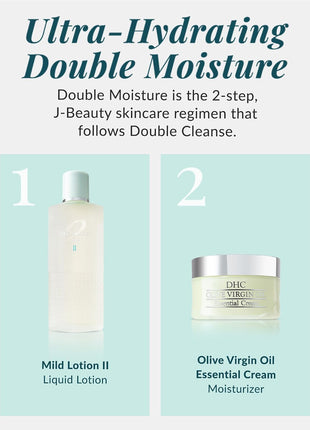 DHC Mild Lotion II, Ultra Hydrating Face Toner, Dry Skin, Alcohol-Free, 4oz | Reduces Dryness and Dehydration, Preps Skin to Absorb Skincare, Calms and Soothes Sensitive Skin, Fragrance and Colorant Free