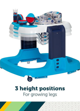 Safety 1st Ready, Set, Walk! DX Developmental Walker, Spotlight Teal
