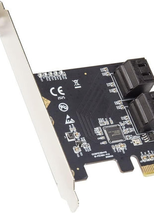 IO Crest 4 Port SATA III Expansion Card with Low Profile Bracket - 6Gbps SATA 3.0 Controller PCI Express x1 ASMedia 1064 for Windows10/8/7/XP/Vista/Linux