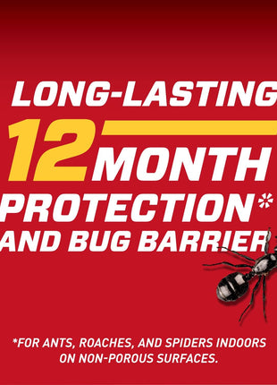 Ortho Home Defense Insect Killer for Indoor and Perimeter2 with Comfort Wand - Ready-To-Use Bug Spray, Kills Ants, Cockroaches & Spiders, 1.33 gal.