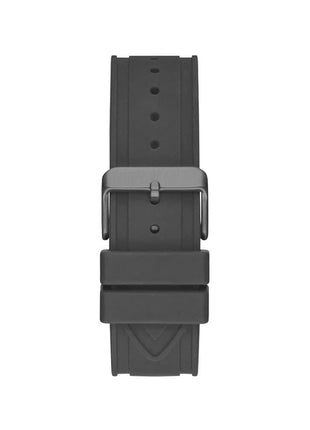 GUESS Silicone Analog Black Dial Men Watch-Gw0263G4, Black Band
