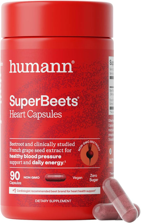 HumanN SuperBeets Beet Root & SuperBerine Capsules